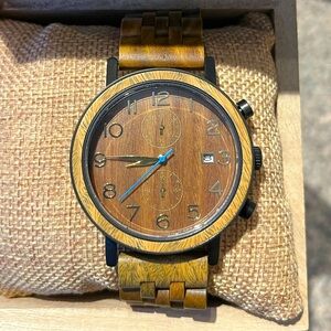 Woodpecker Spain- Homemade Wooden Watch